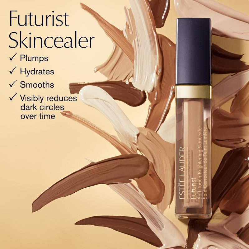 Estée Lauder Futurist Soft Touch Brightening Skincealer Concealer with Vitamin C, 6.5N