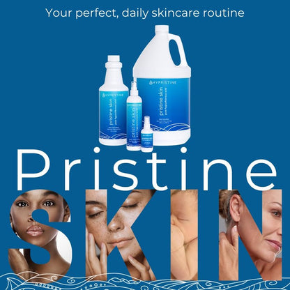 HYPRISTINE Advanced Face & Body Spray and Cleanser for PristineSkin Hypochlorous Acid Skin Spray All-Natural, Soothing Redness & Irritation Relief