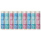 Eco Lips Pure & Simple Raspberry, Coconut and Vanilla Organic Lip Balm 9-Pack (0.15 oz.) - 100% Natural. 100% Plastic-Free Packaging | Made in USA & Cruelty Free
