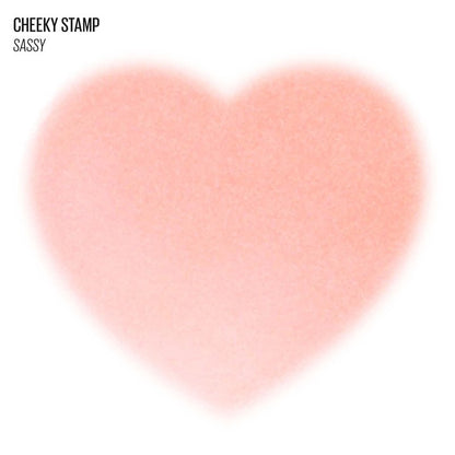 KAJA Blusher - Cheeky Stamp 05 Sassy | Kbeauty, Cute Makeup, Buildable & Blendable Shade with Heart-shaped Applicator, Sunkissed Finish, Travel size, Hygienic, Portable, Korean Makeup, 0.17 Oz