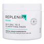 Replenix Gly-Sal Clarifying Acne Pads, 60 Count, Medical-Grade 10% Glycolic Acid & 2% Salicylic Acid Exfoliating Pads for Acne-Prone Skin, Help Clear Blemishes & Refine Pores, Non-Oily