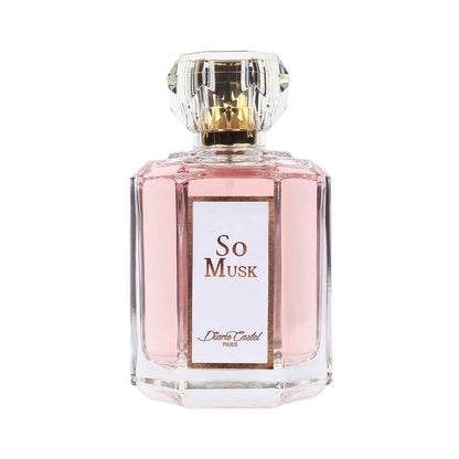 Diane Castel So Musk - Musky Floral Scent - Perfume for Women - Women Perfume with Notes of Orange Blossom, Osmanthus, Bergamot, and Musk - 3.3 oz