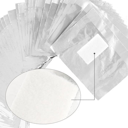 1000Pcs Nail Removal Foil Wraps Soak Off Foils for Nails Foil Nail Wraps Nail Polish Remover Foils Wipes Pads for Nails with Pre-attached Lint-Free Cotton Pads (1000Pcs)