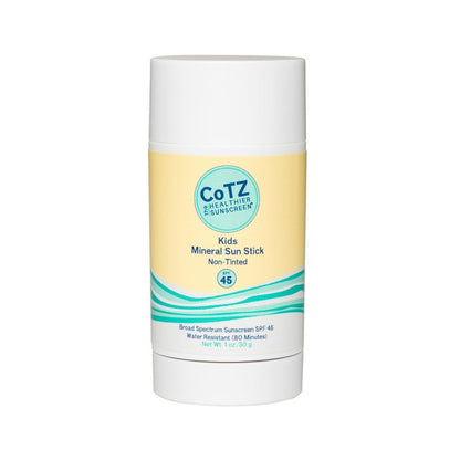 CoTZ Kids Mineral Sunscreen Stick | SPF 45 | Gentle | Mess Free