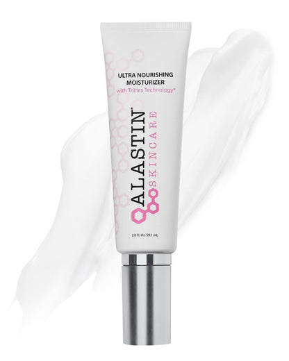 ALASTIN Skincare Ultra Nourishing Face Moisturizer Cream (2 oz) | Daily Hydrating Lotion For Dry Skin | Supports New Collagen & Elastin Production