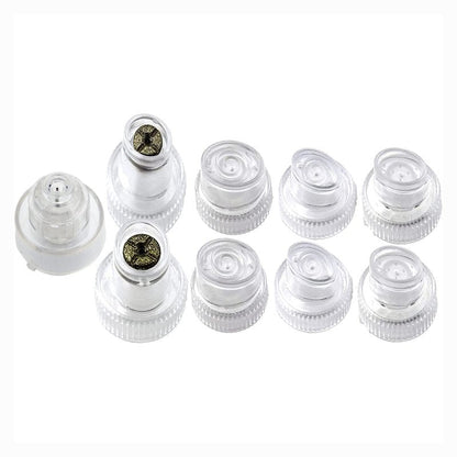 Face Care Beauty Machine Spare Parts Dermabrasion Aqua Peel Water Scrub Tips Caps 6 Plastic 2 Diamond Microdermabrasion 1 Spray Replacement Acceossories