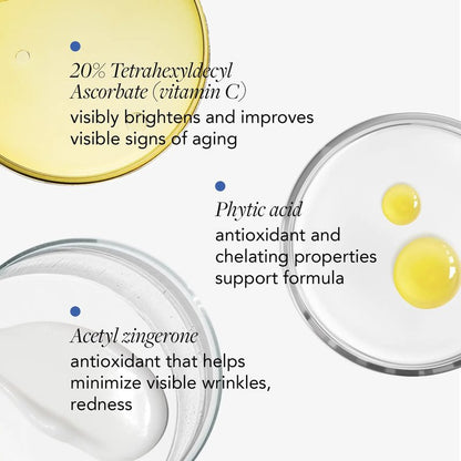 IMAGE Skincare, IMAGE MD Restoring Power-C Serum, 20% Vitamin C, Ferulic Acid Facial Serum to Reduce Pigmentation, Firm, Brighten Skin, 1 fl oz