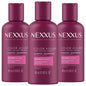 Nexxus Shampoo, Color Assure, Travel-Size 3-Pack – Replenishes and Extends Hair Color Vibrancy, 3 Oz Ea
