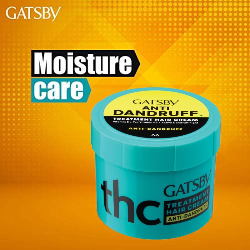 Gatsby Anti Dandruff Hair Treatment Cream, 250g