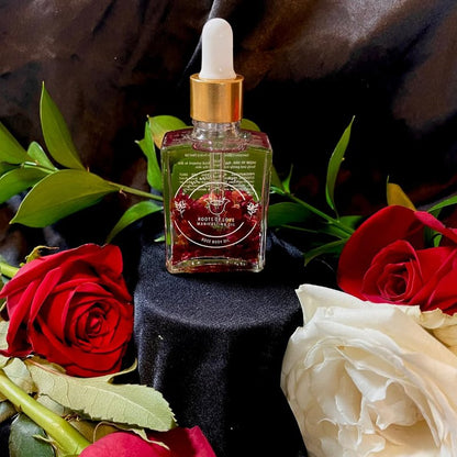 Motherly Advice: Roots of Love Manifesting Oil by Dani's Karma | Self Love, Attraction, Romance, Passion, Healing, Harmony, Soul Mate, Twin Flame