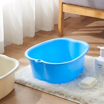 AXLOFO® Foot Soaking Bath Basin, Large Plastic Foot Soaking Tub, Feet Massage Feet Bath Bucket, Great for Getting the Dead/Old Skin Off Your Foots (greybasin)