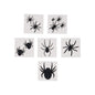 Black Spider Tattoos for Halloween (72 Tattoos) - Apparel Accessories - Temporary Tattoos - Regular Tattoos - Halloween