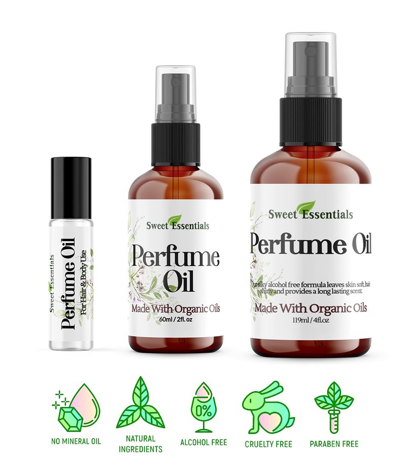Sweet Essentials SHAMPURE (AVEDA-TYPE) | Fragrance/Perfume Oil | Rollon | Made with Organic Oils | Alcohol, Silicone & Preservative Free
