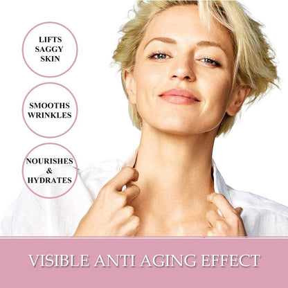 Kleem Neck Firming Cream for Sagging Skin - Anti Aging Neck Cream with Retinol & Panthenol - Firming Neck & Décolleté Cream Parent, Smooths Fine Lines & Wrinkles 1.7 Fl Oz