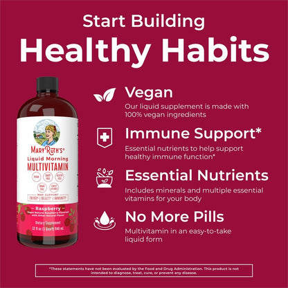 MaryRuth Organics Morning Multivitamin Hair Growth Bundle
