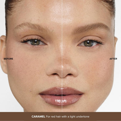 Anastasia Beverly Hills Volumizing Tinted Brow Gel - Lightweight Buildable Volumizing Brow Gel for Natural Tint, Fullness & Definition with Long-Wearing Up to 24-Hour Hold - Caramel