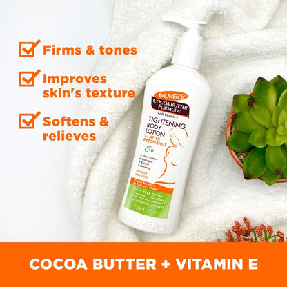 Palmer's Cocoa Butter Formula New Moms Skin Recovery Postpartum Essentials, Body Lotion (8.5 oz) + Nursing Butter (1.1 oz) + Bust Cream (4.4 oz) + Skin Therapy Oil (2 oz), Dermatologist Approved