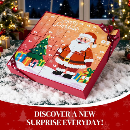 Beauty Advent Calendar, 24 Days Advent Calendars for Women with Hand Lotion, Skincare Countdown Gift for Christmas, 2025 Christmas Calendar Skin Care Gifts, Advent Calendar 2025