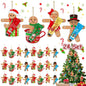 72 Set 144 Pcs Christmas Hand Cream Gift Bulk for Women Coworker Christmas Tree Ornament Hand Lotion Party Favor with Card Ribbon Holiday Decor Stocking Stuffer Gift for Women (Xmas Style)