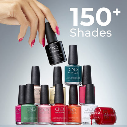 CND Vinylux Longwear Nail Polish, Chip Resistant Color, #364 Devil Red 0.5 Fl Oz (Pack of 1)