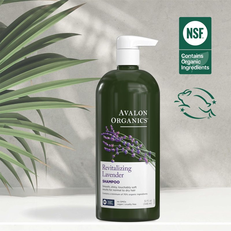 Avalon Organics Revitalizing Lavender Shampoo, 32 oz
