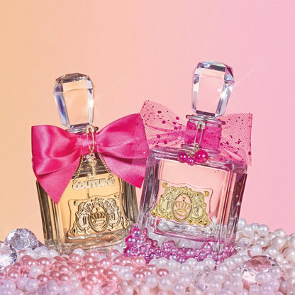 Juicy Couture Viva La Juicy Le Bubbly Eau de Parfum 3 Piece Fragrance Gift Set, Includes EDP Spray & Two Mini Women's Perfumes - Fruity & Sweet, Travel Size, 3.4 fl oz